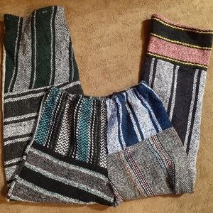 Urban Renewal Woven Boho Pants